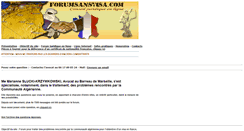 Desktop Screenshot of forumsansvisa.com